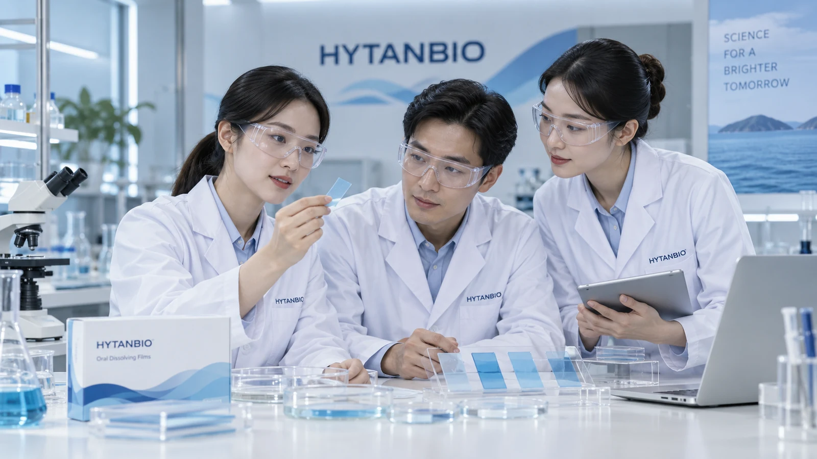 About HYTANBIO Tech — HYTANBIO oral film development view 1
