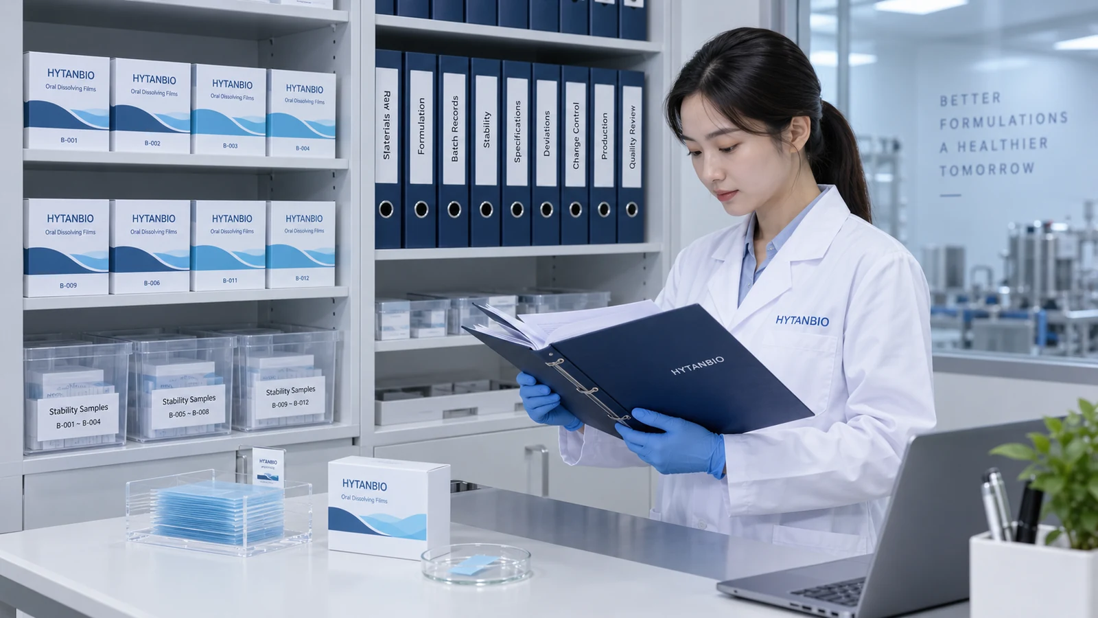 From formula feasibility to manufacturing transfer. — HYTANBIO oral film development view 6