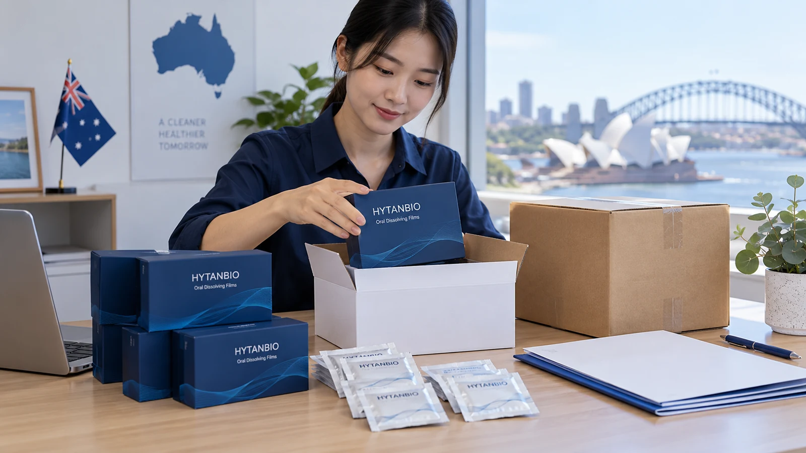Australia & New Zealand oral film project support. — HYTANBIO oral film development view 3