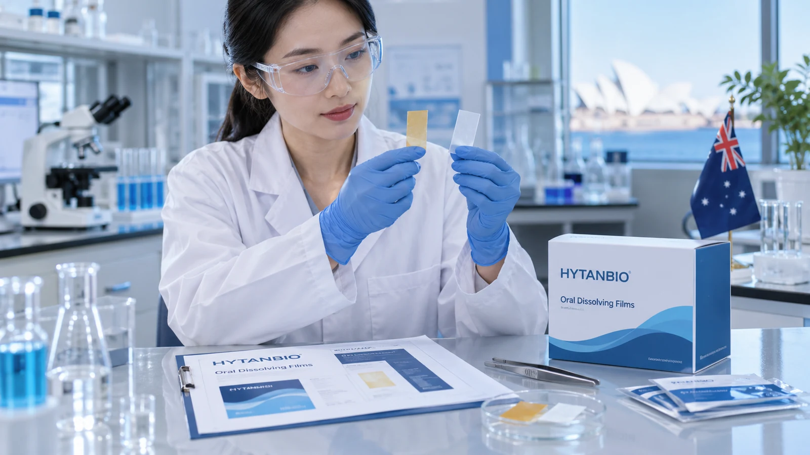 Australia & New Zealand oral film project support. — HYTANBIO oral film development view 4