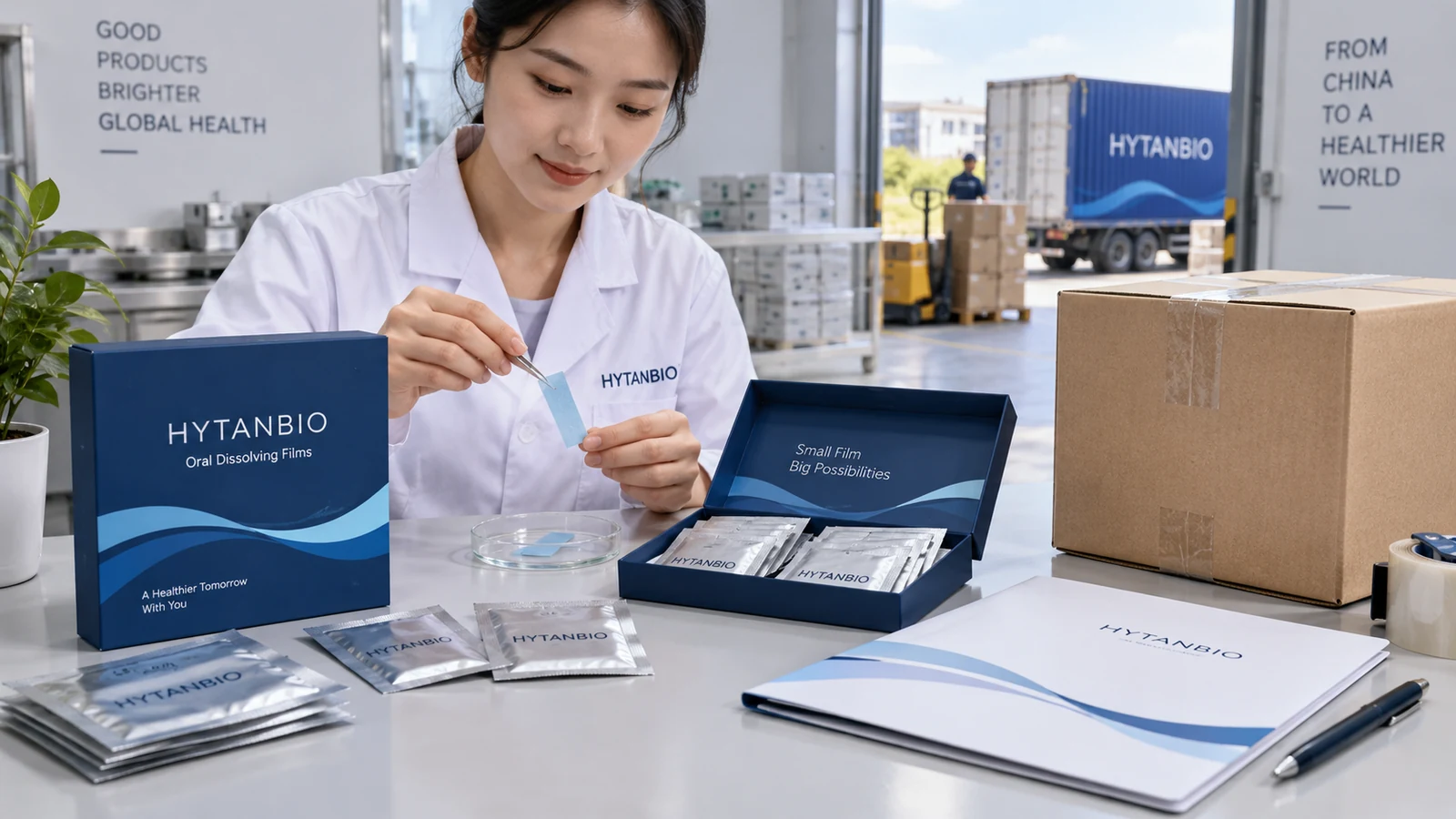 China manufacturing & export oral film project support. — HYTANBIO oral film development view 3