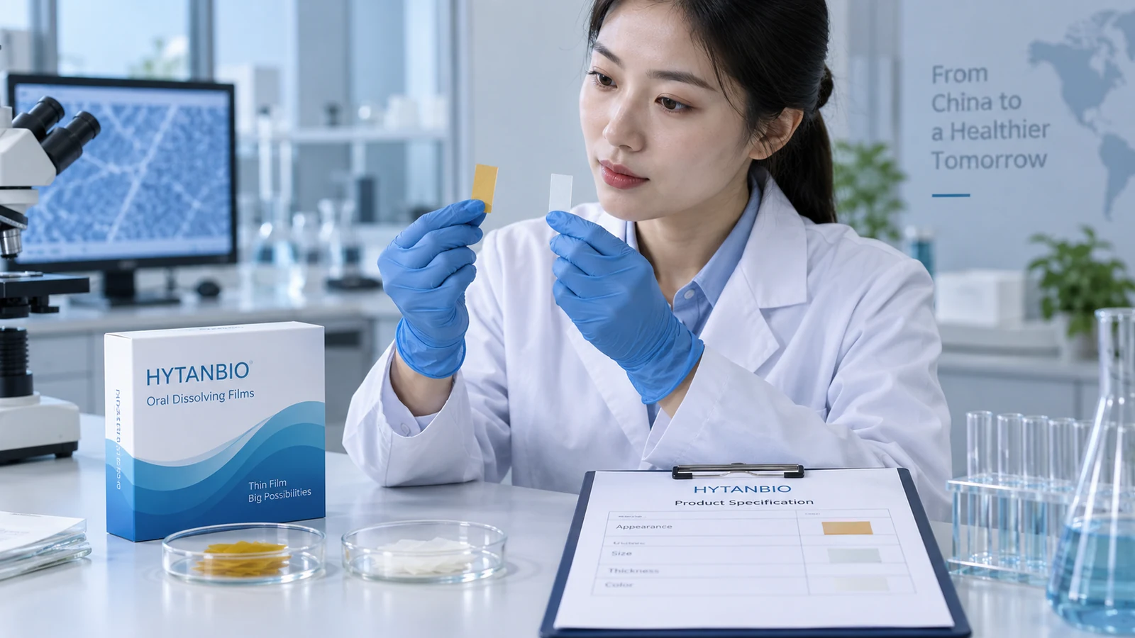 China manufacturing & export oral film project support. — HYTANBIO oral film development view 4