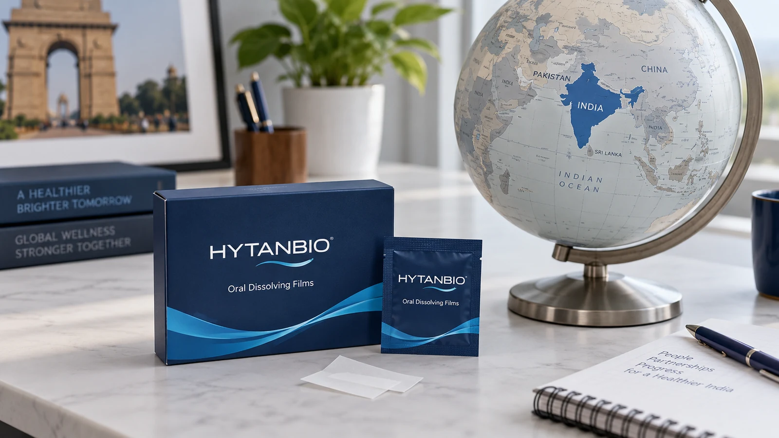 India oral film project support. — HYTANBIO oral film development view 1
