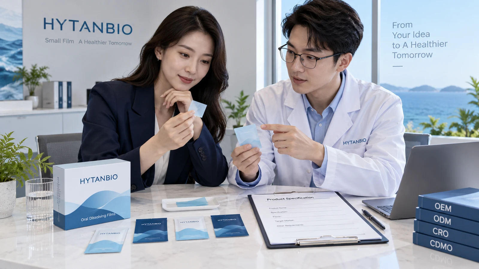 Private label oral films. Custom development, end to end. — HYTANBIO oral film development view 1