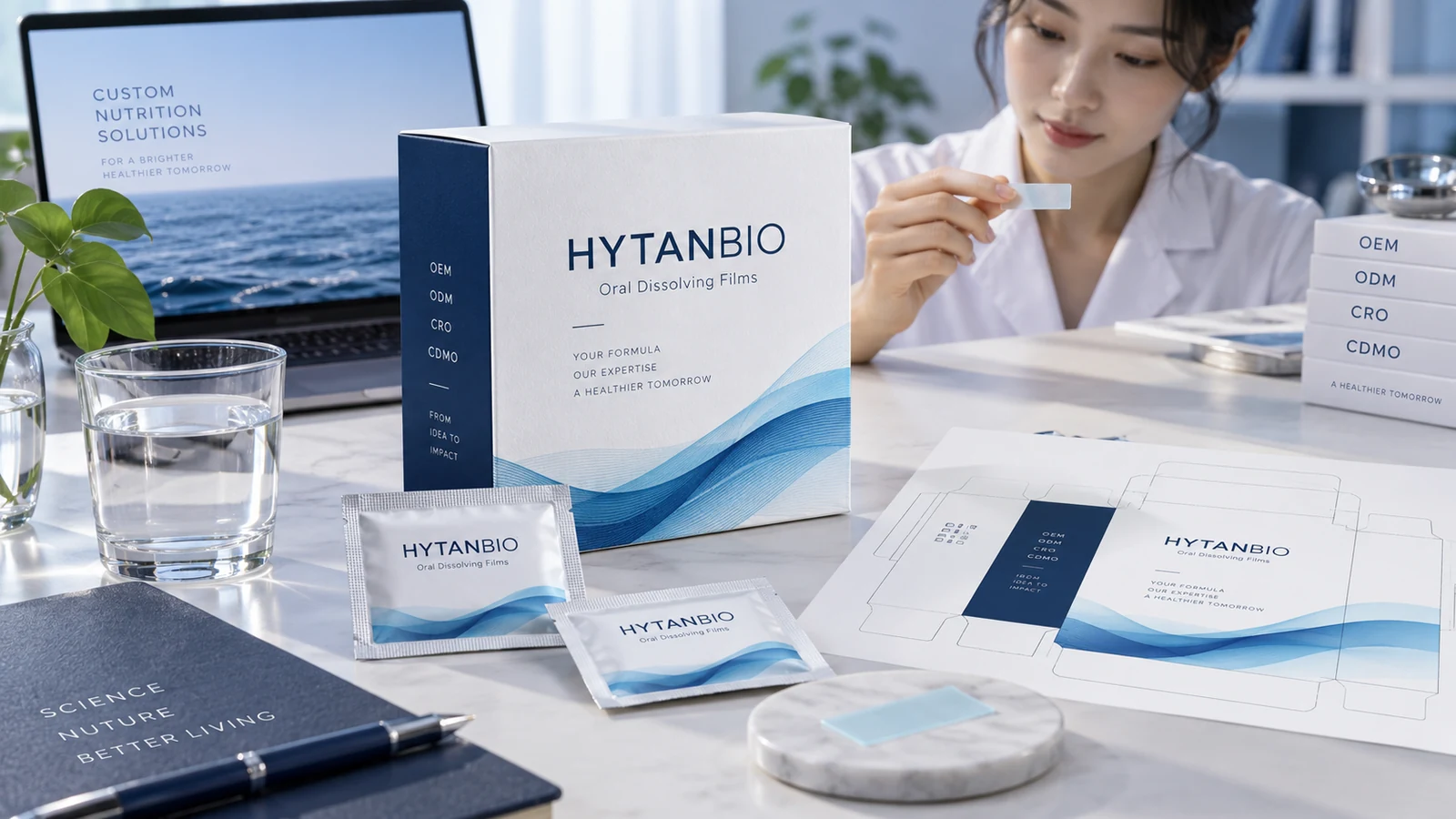 Private label oral films. Custom development, end to end. — HYTANBIO oral film development view 2