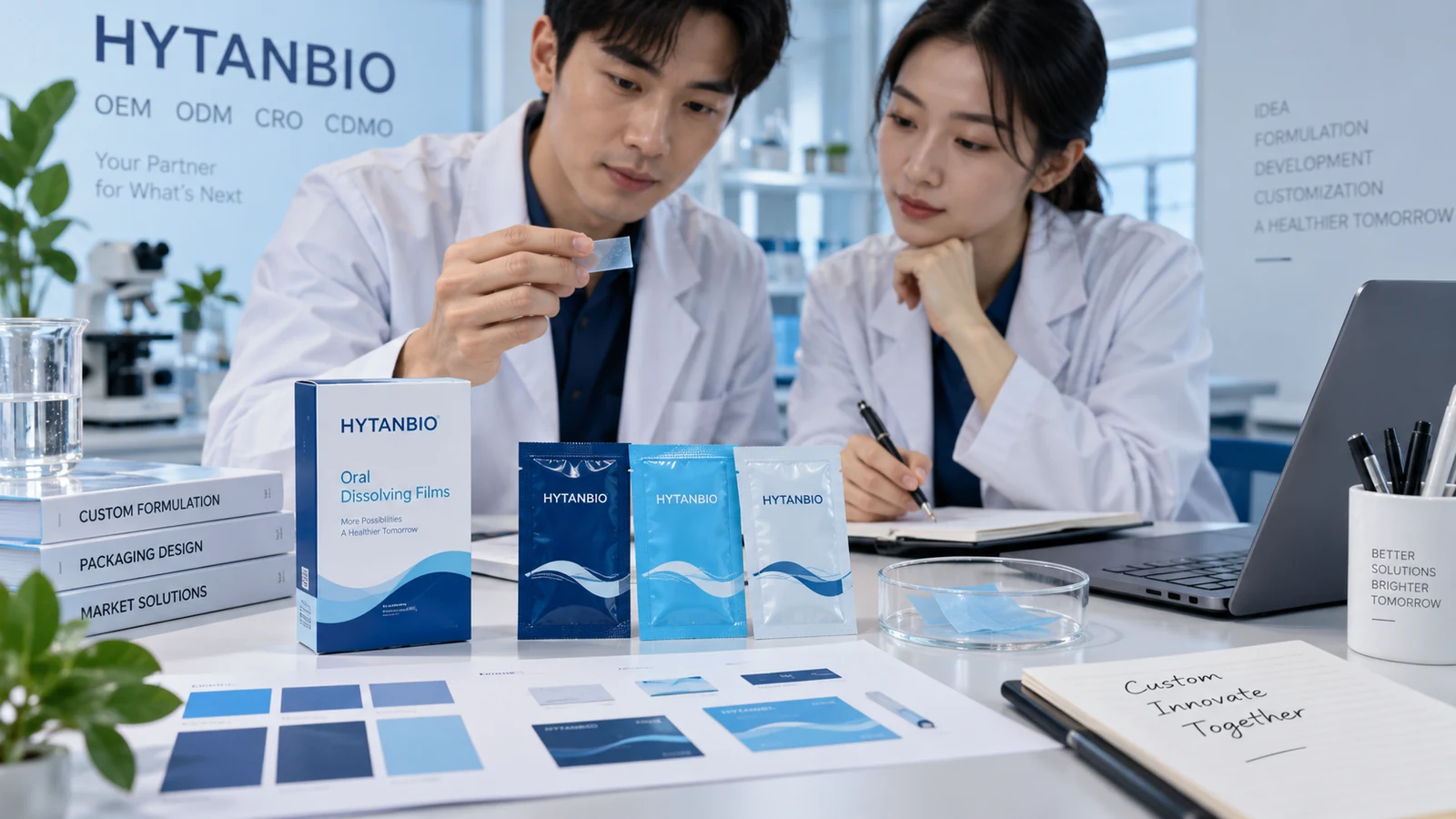 Private label oral films. Custom development, end to end. — HYTANBIO oral film development view 4