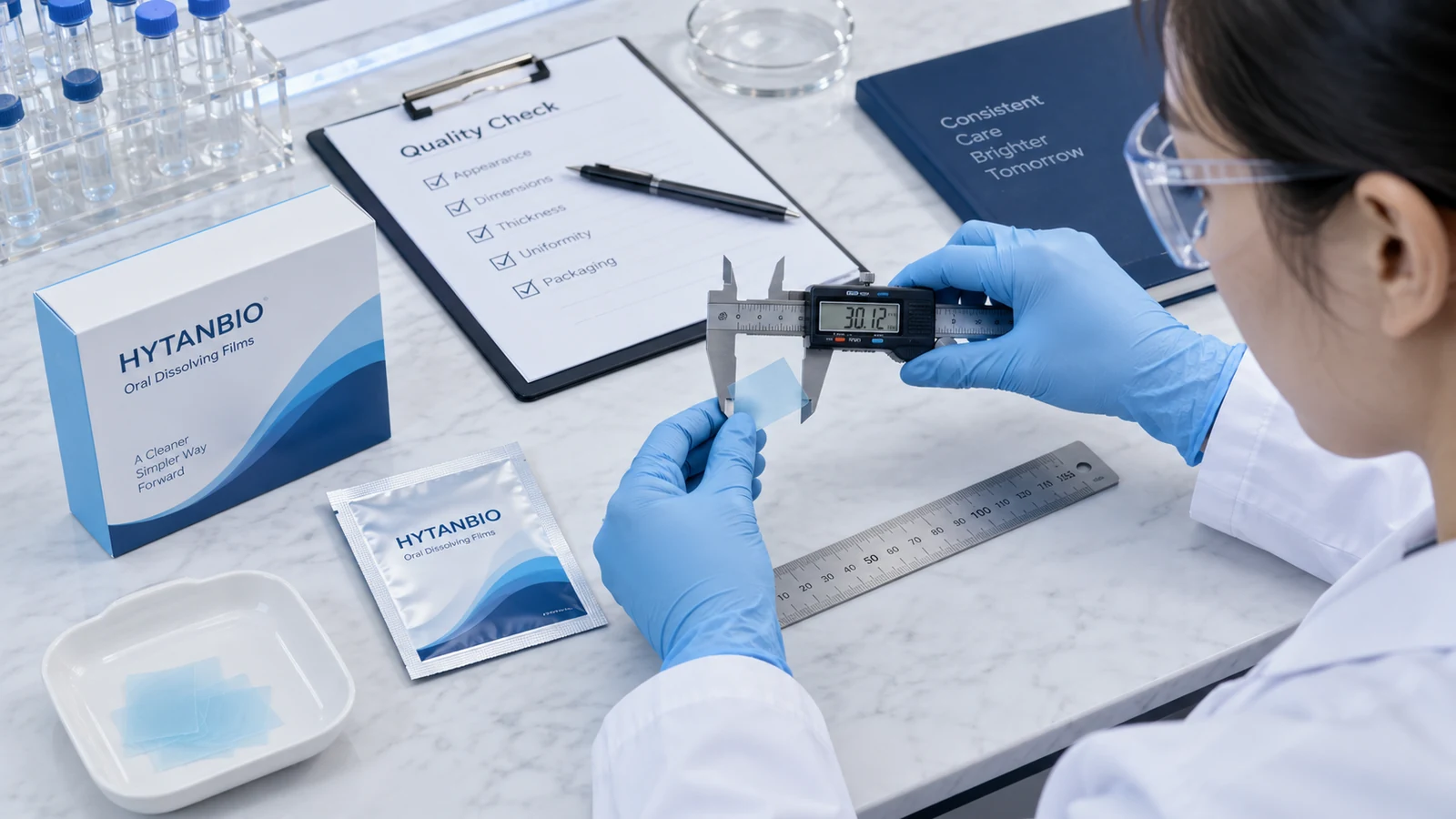 How to Evaluate an Oral Film Sample development illustration