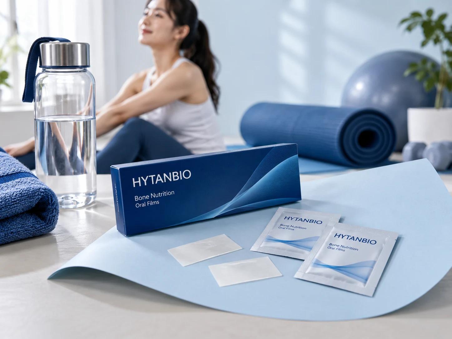 HYTANBIO Bone Nutrition Oral Films thin-film packaging concept