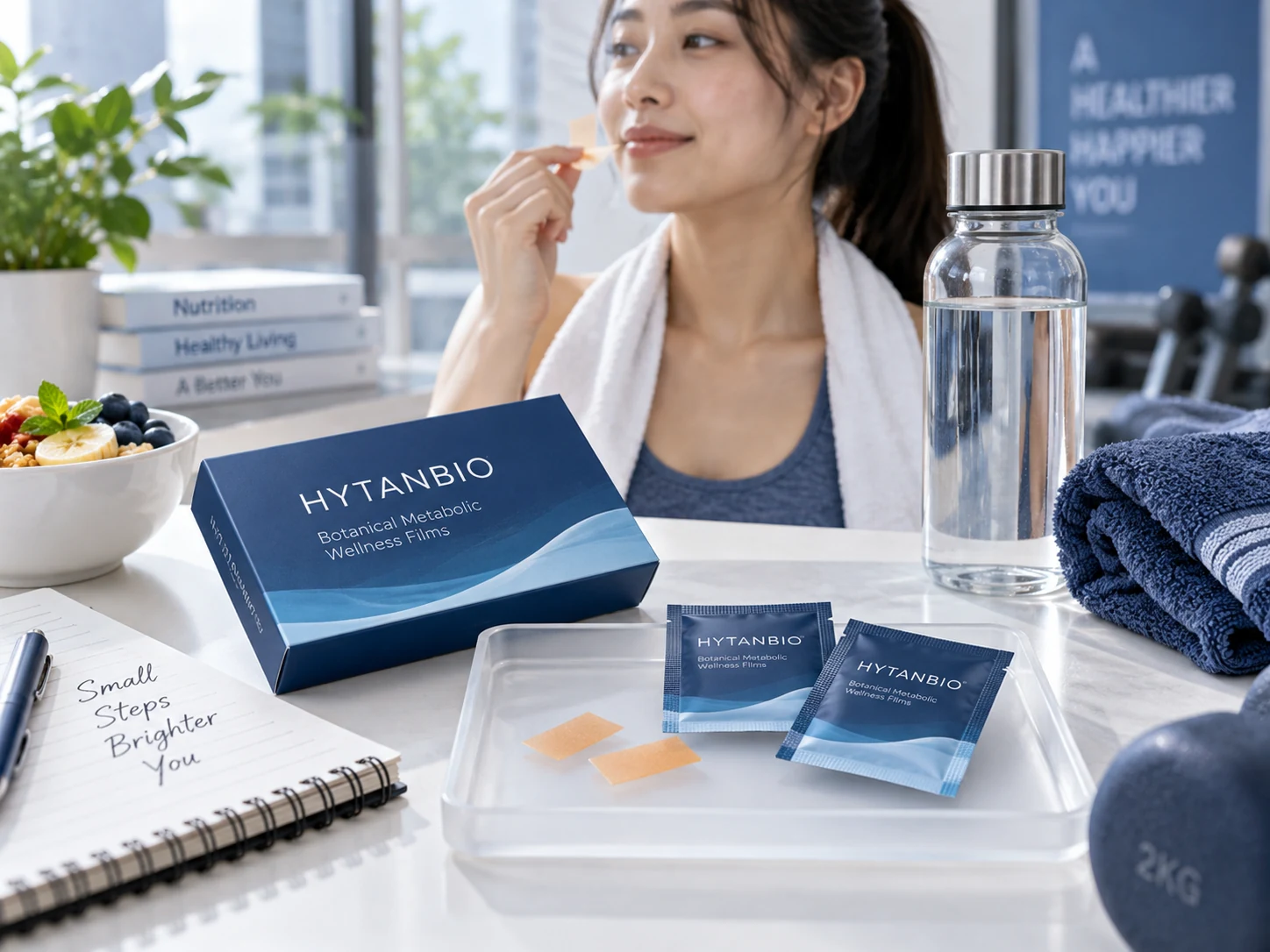 HYTANBIO Botanical Metabolic Wellness Films thin-film packaging concept