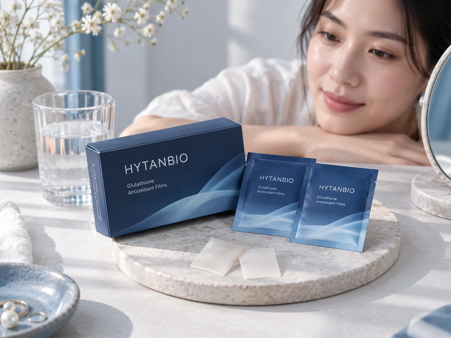 HYTANBIO Glutathione Antioxidant Films thin-film packaging concept