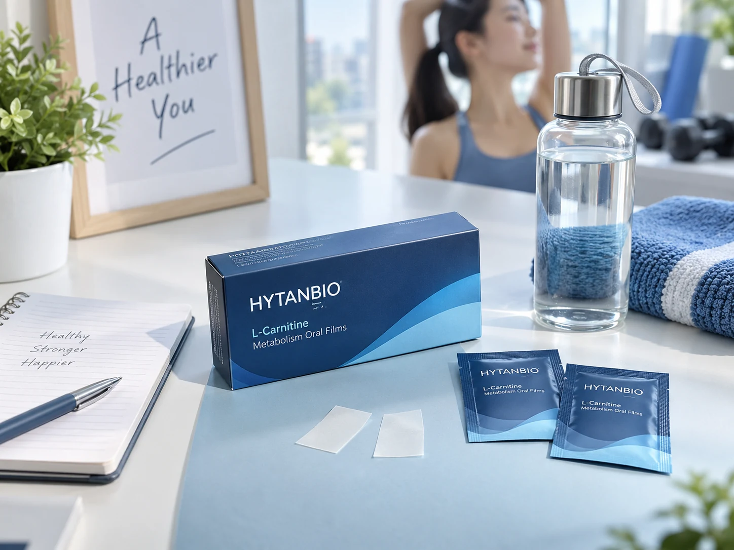 HYTANBIO L-Carnitine Metabolism Oral Films thin-film packaging concept