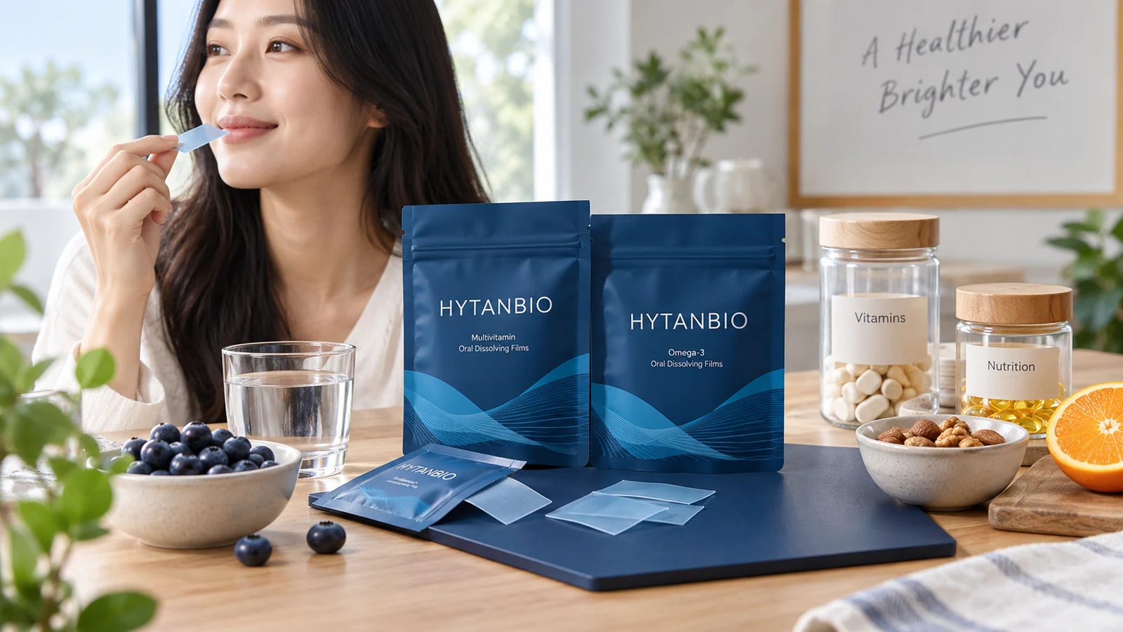 HYTANBIO Vitamins & Nutrition oral film concept