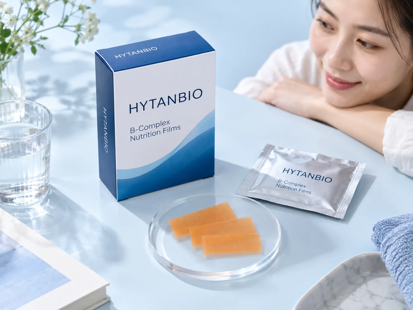 HYTANBIO B-Complex Nutrition Films thin-film packaging concept